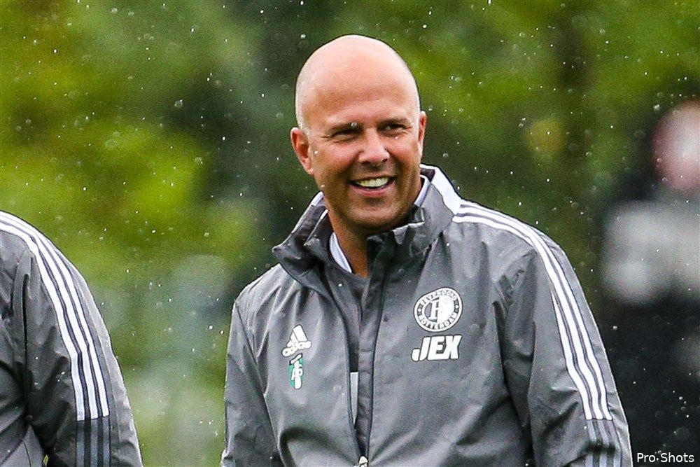 Slot is met Feyenoord begonnen aan de eerste training (foto's)