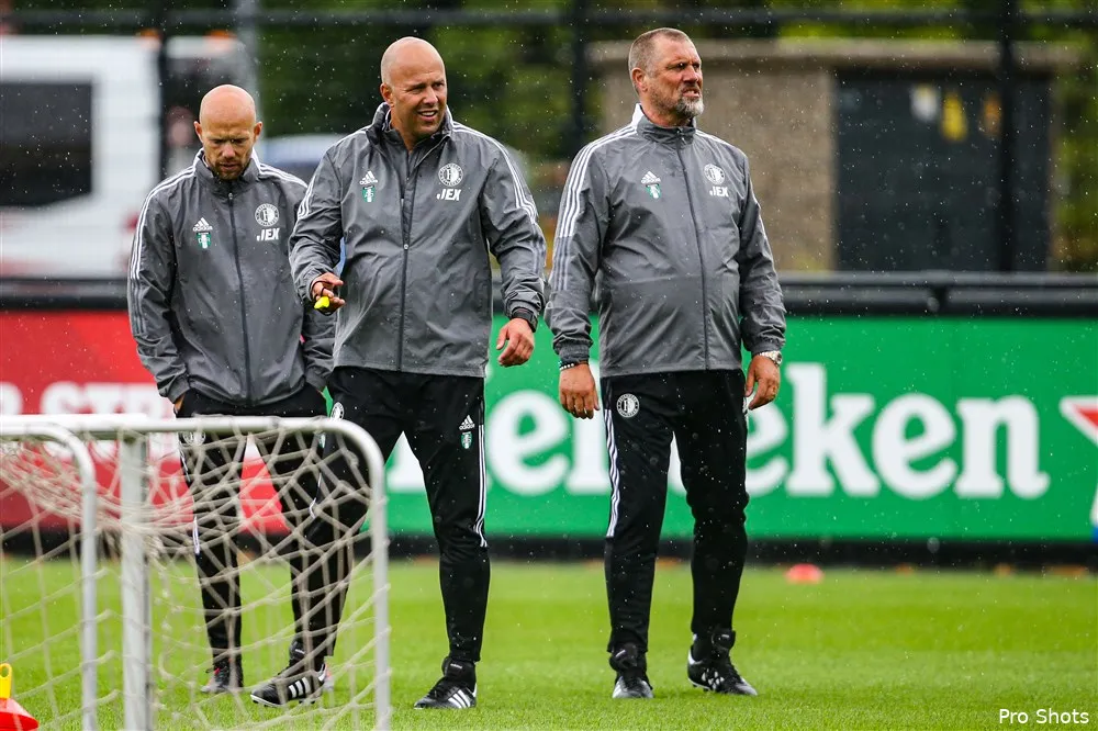 Slot is met Feyenoord begonnen aan de eerste training (foto's)