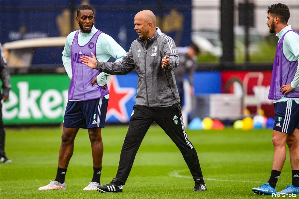 Slot is met Feyenoord begonnen aan de eerste training (foto's)