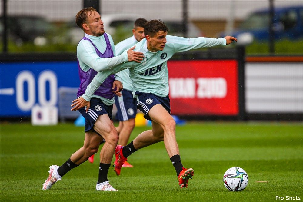 Slot is met Feyenoord begonnen aan de eerste training (foto's)