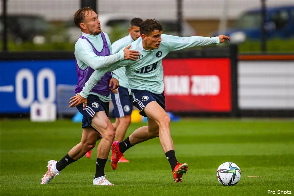 Slot is met Feyenoord begonnen aan de eerste training (foto's)