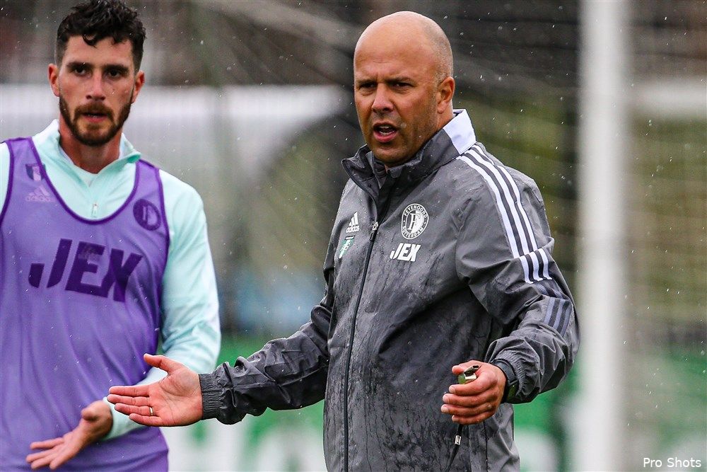 Slot is met Feyenoord begonnen aan de eerste training (foto's)