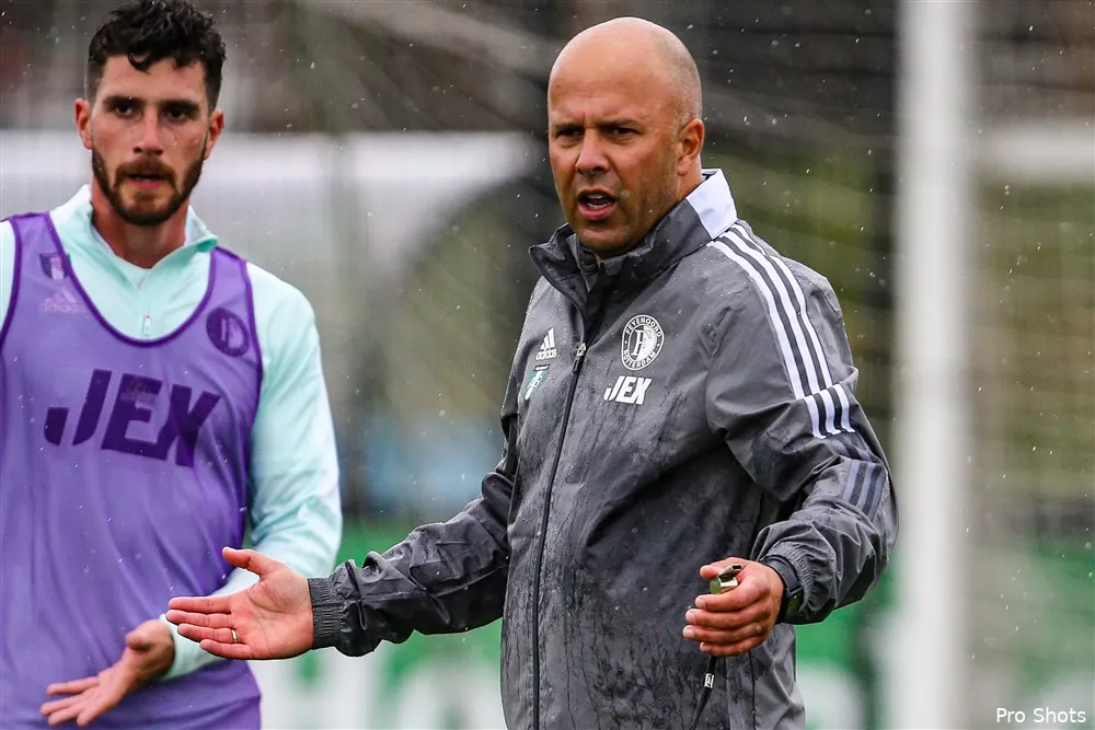 Slot is met Feyenoord begonnen aan de eerste training (foto's)