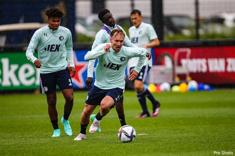 Slot is met Feyenoord begonnen aan de eerste training (foto's)