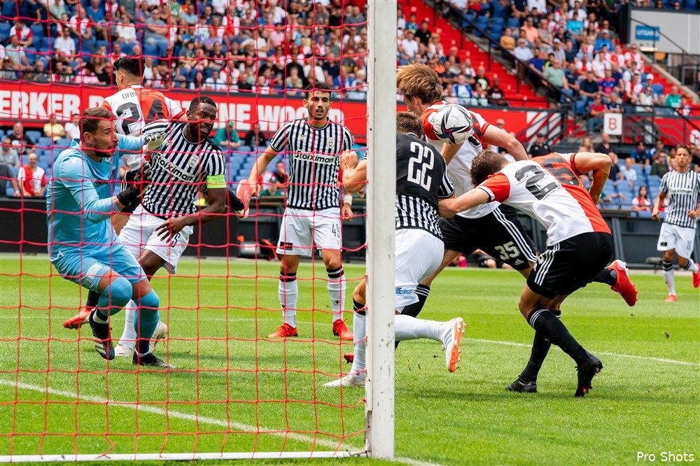 Feyenoord verliest oefenwedstrijd van PAOK Saloniki