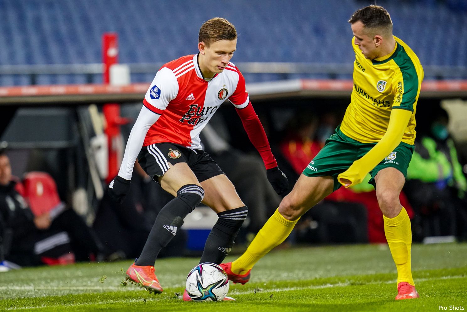 De Statistieken: Feyenoord op alle vlakken oppermachtig