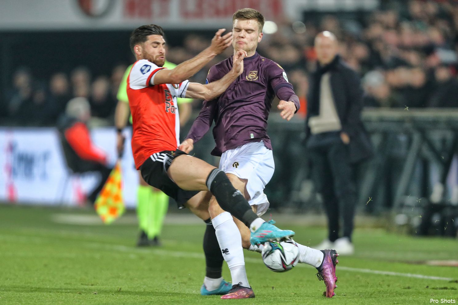Feyenoord lijdt duur puntverlies tegen stug Groningen