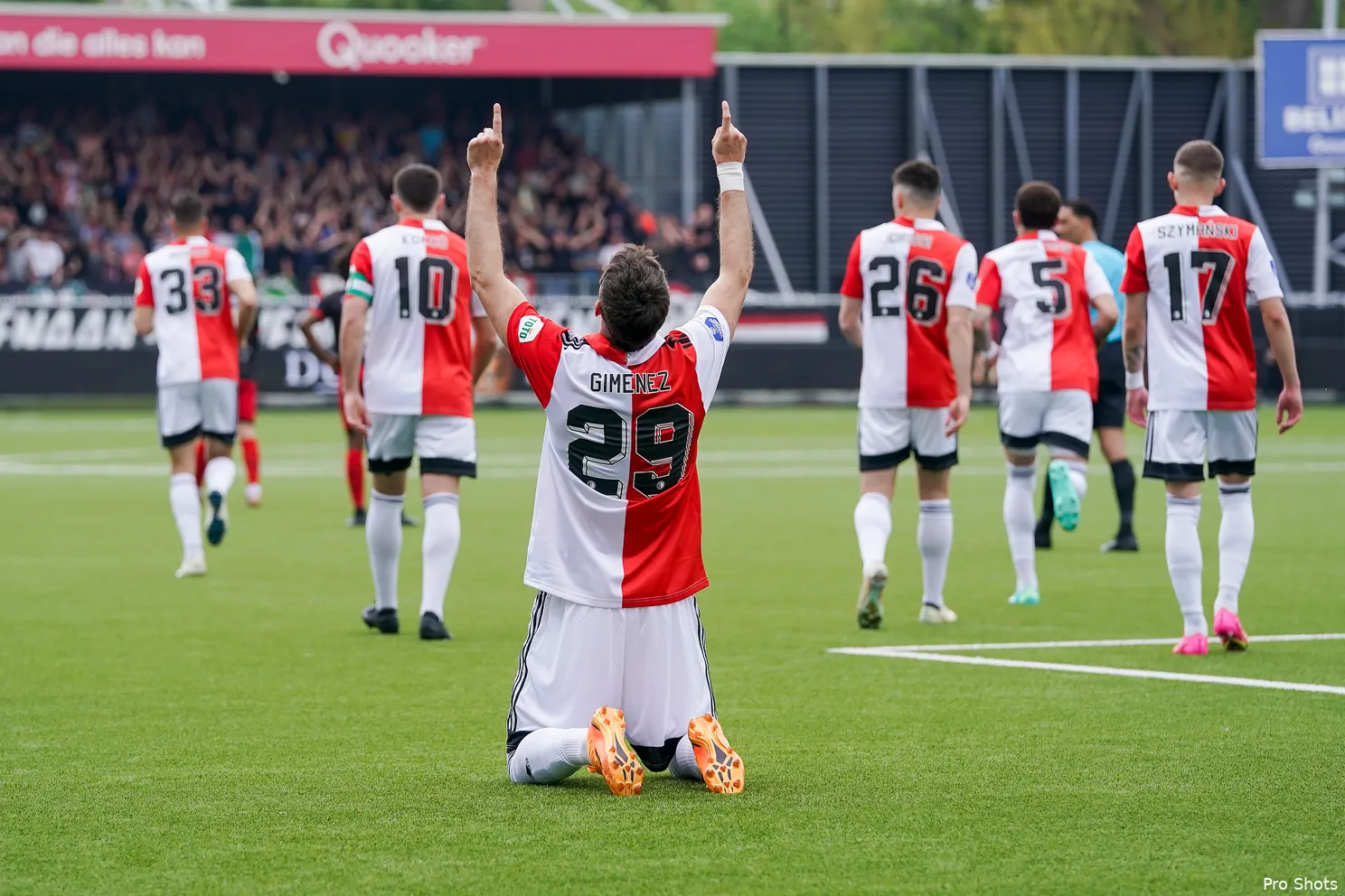 Feyenoord komt op matchpoint na overwinning op Excelsior