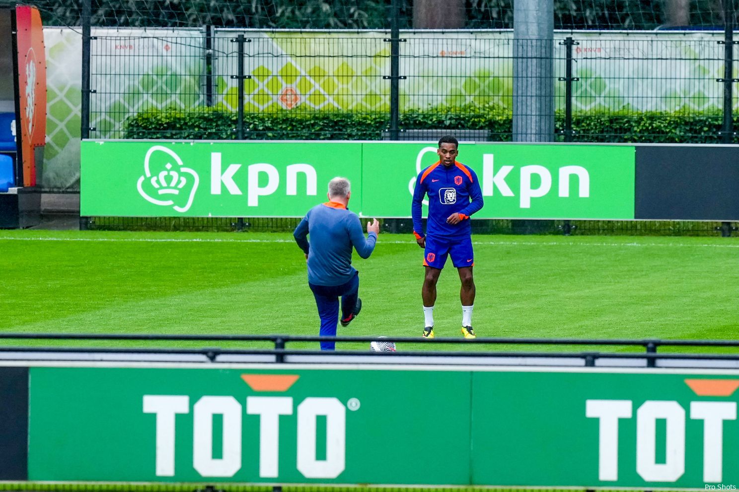 Timber werkt individuele training af bij Oranje