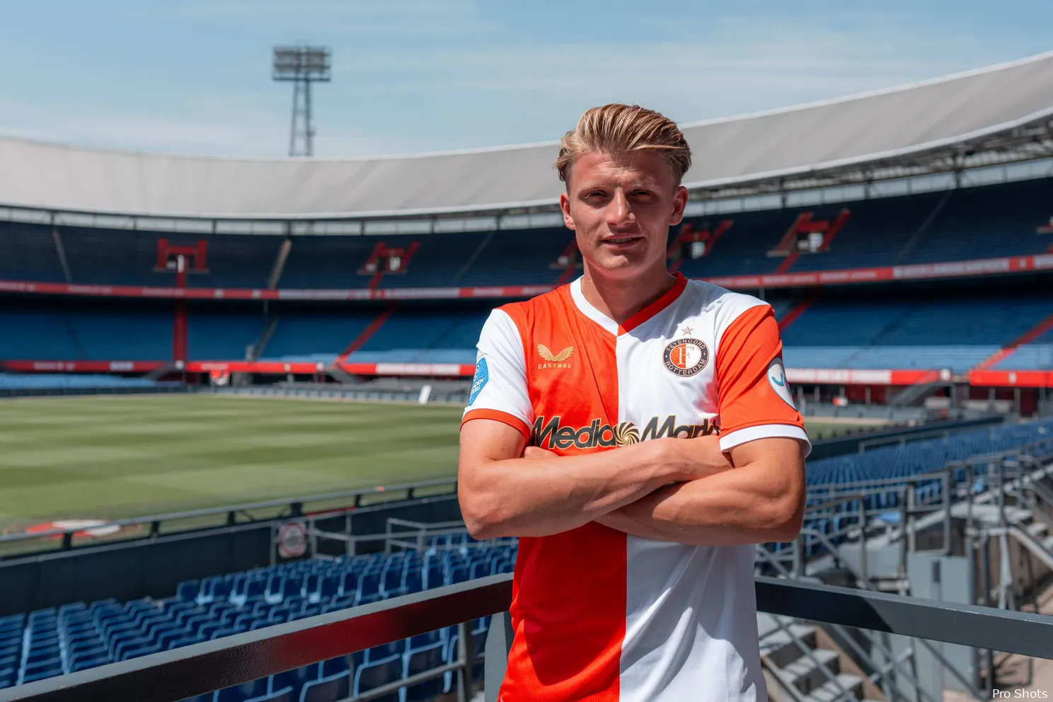 Steijn: ''Als hij de ballen voor mij neerlegt, dan schiet ik ze wel binnen''