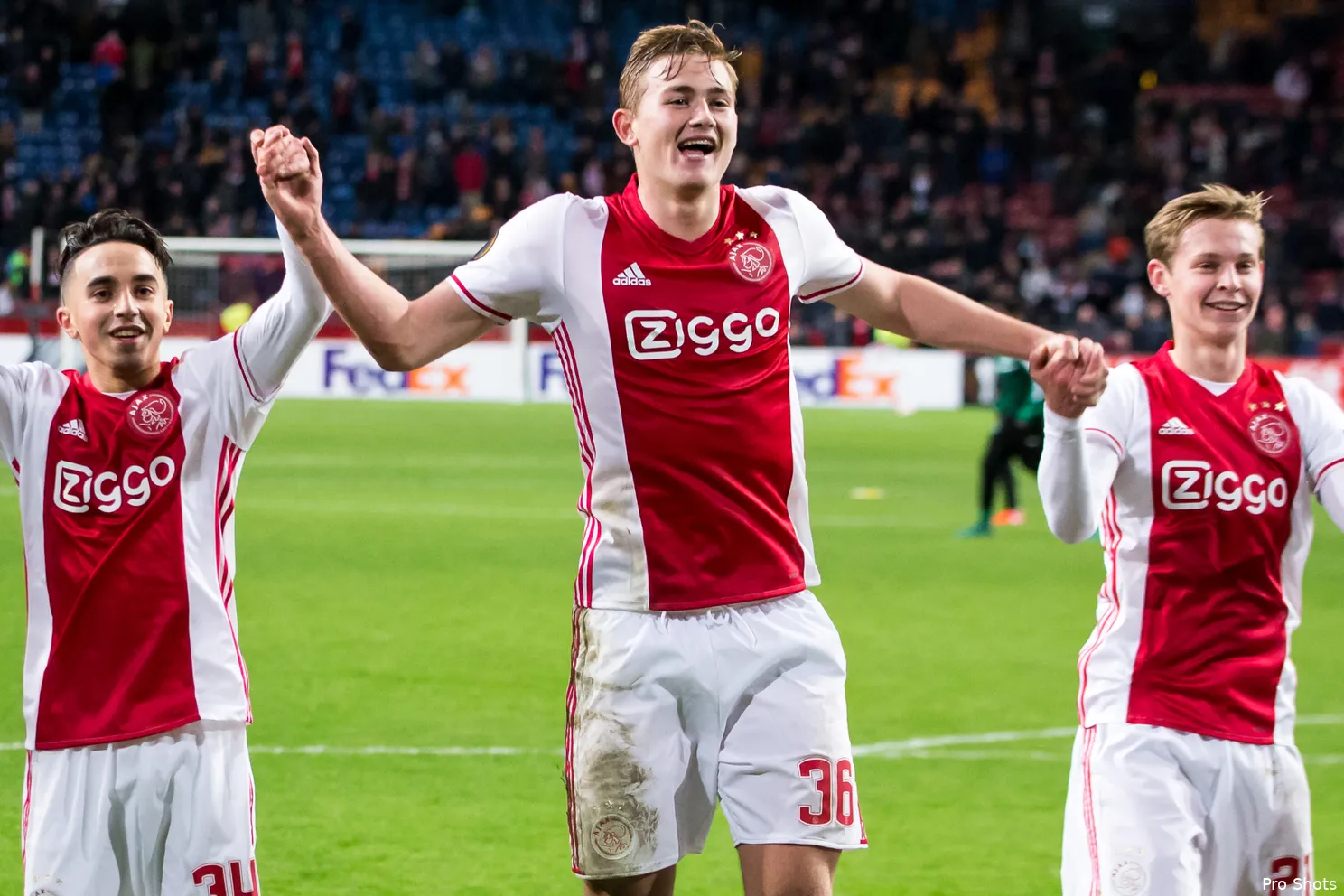 nouri de ligt de jong ajax