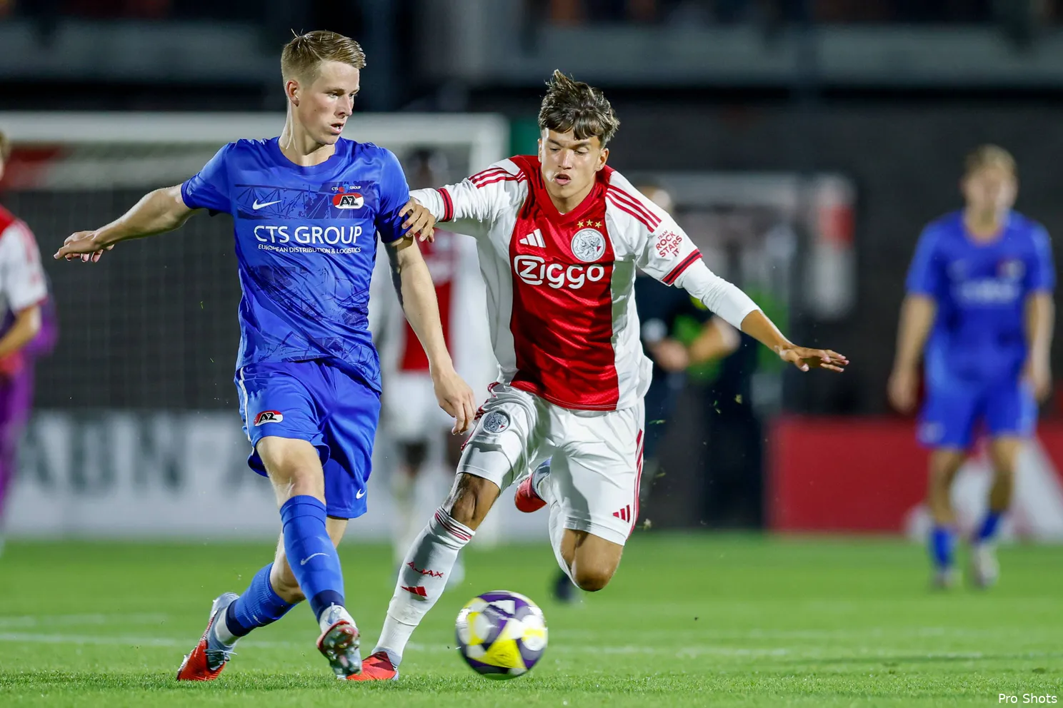 Damian van der vaart Jong Ajax Jong AZ