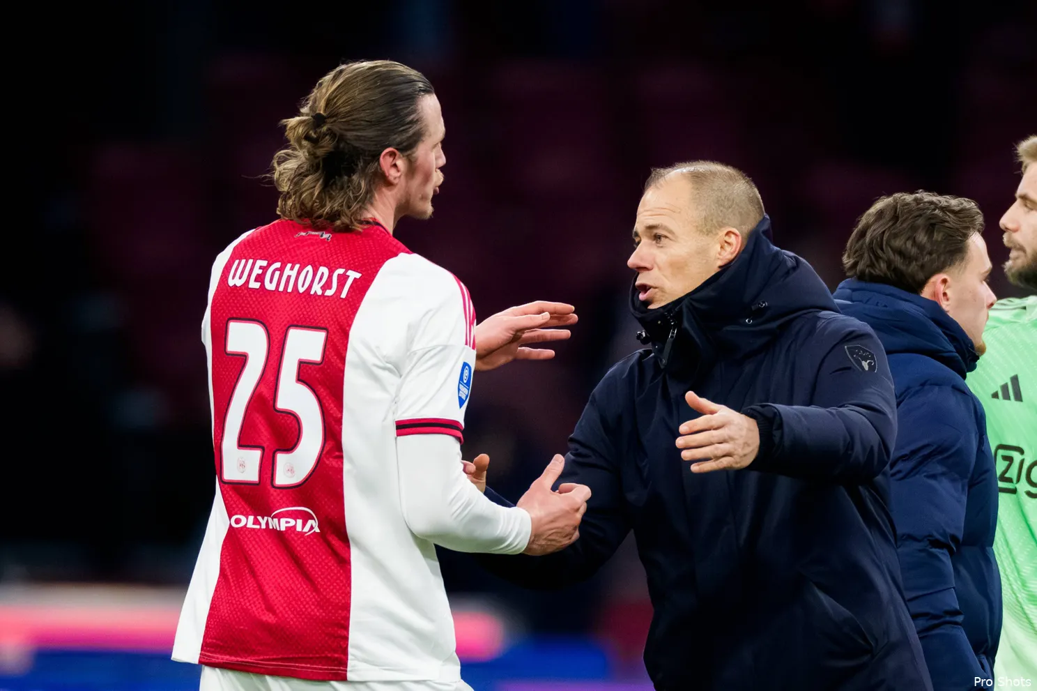 Ajax Showtime Wout Weghorst Danny Buijs