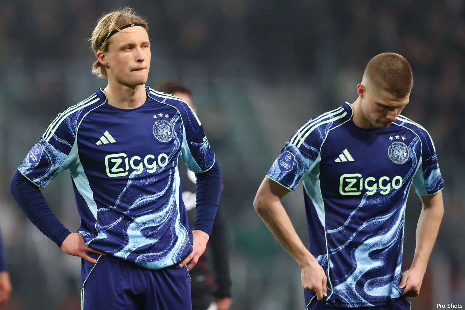 Ajax Showtime Kasper Dolberg Anton Gaaei