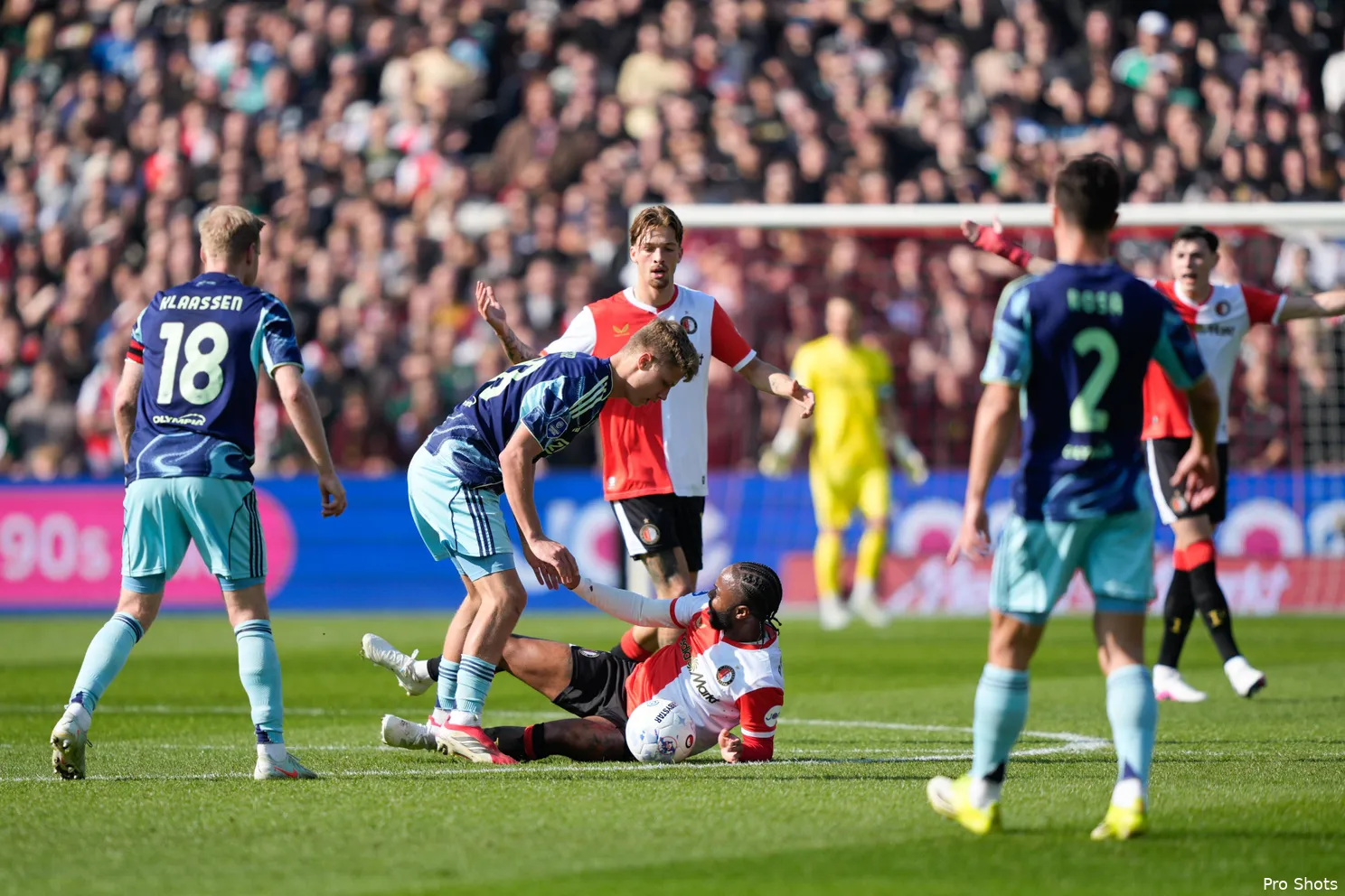 Ajax Showtime Sean Steur Feyenoord Ajax Eredivisie