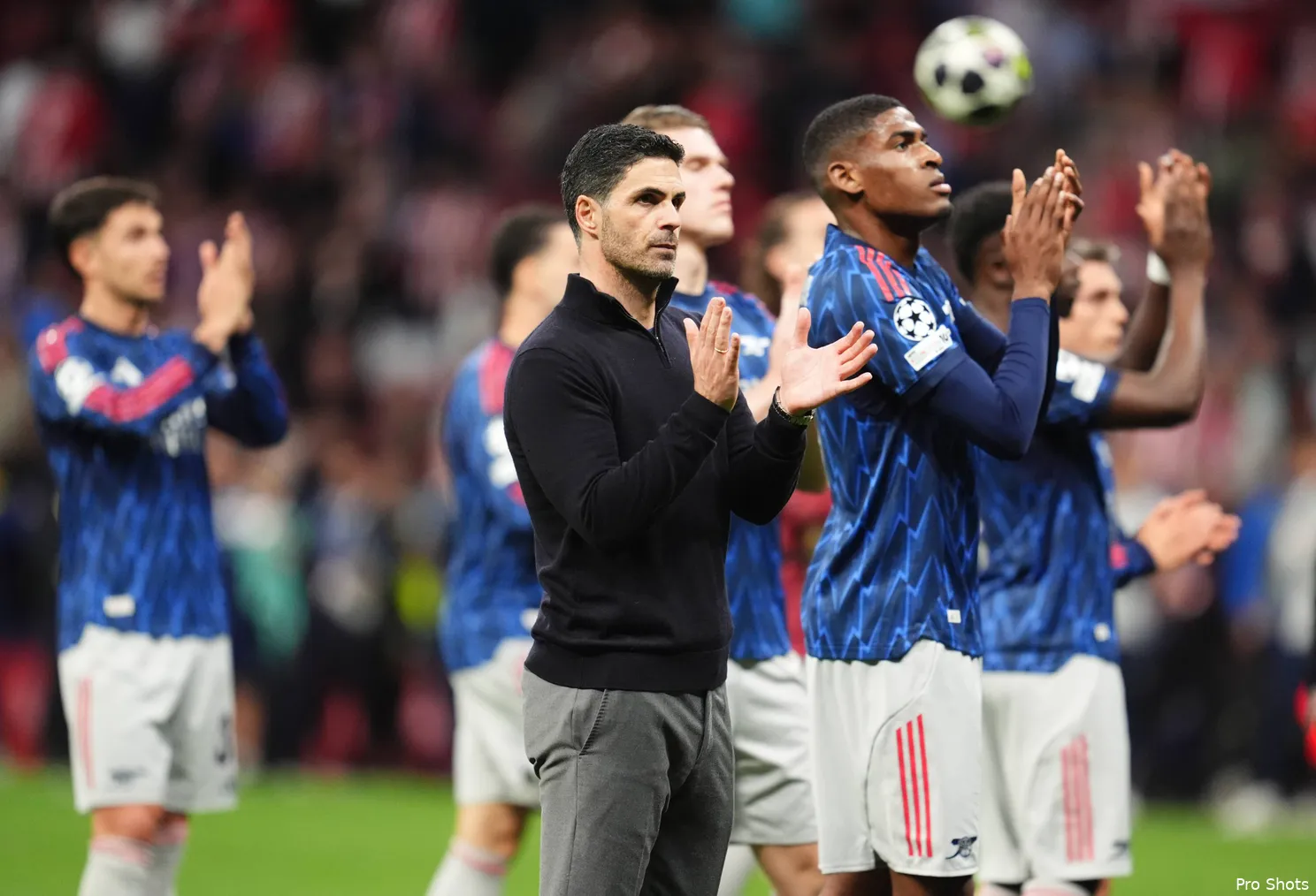 Ajax Showtime Mikel Arteta Arsenal