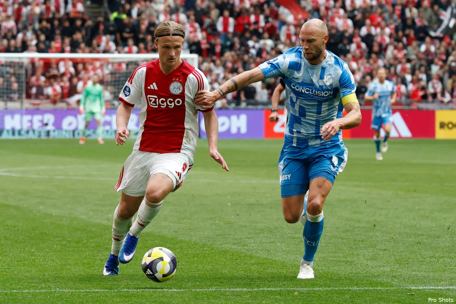 Ajax Showtime Kasper Dolberg Mike van der Hoorn
