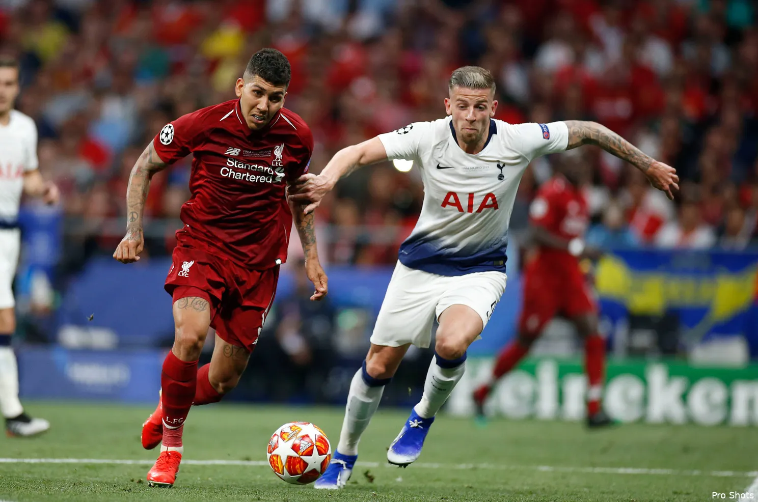 Ajax Showtime Toby Alderweireld Roberto Firmino