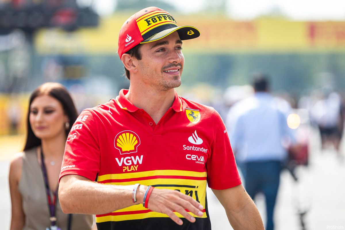 Windsor denkt dat Leclerc te graag wil strijden met Verstappen: 'Daarom zien we hem rare dingen doen'