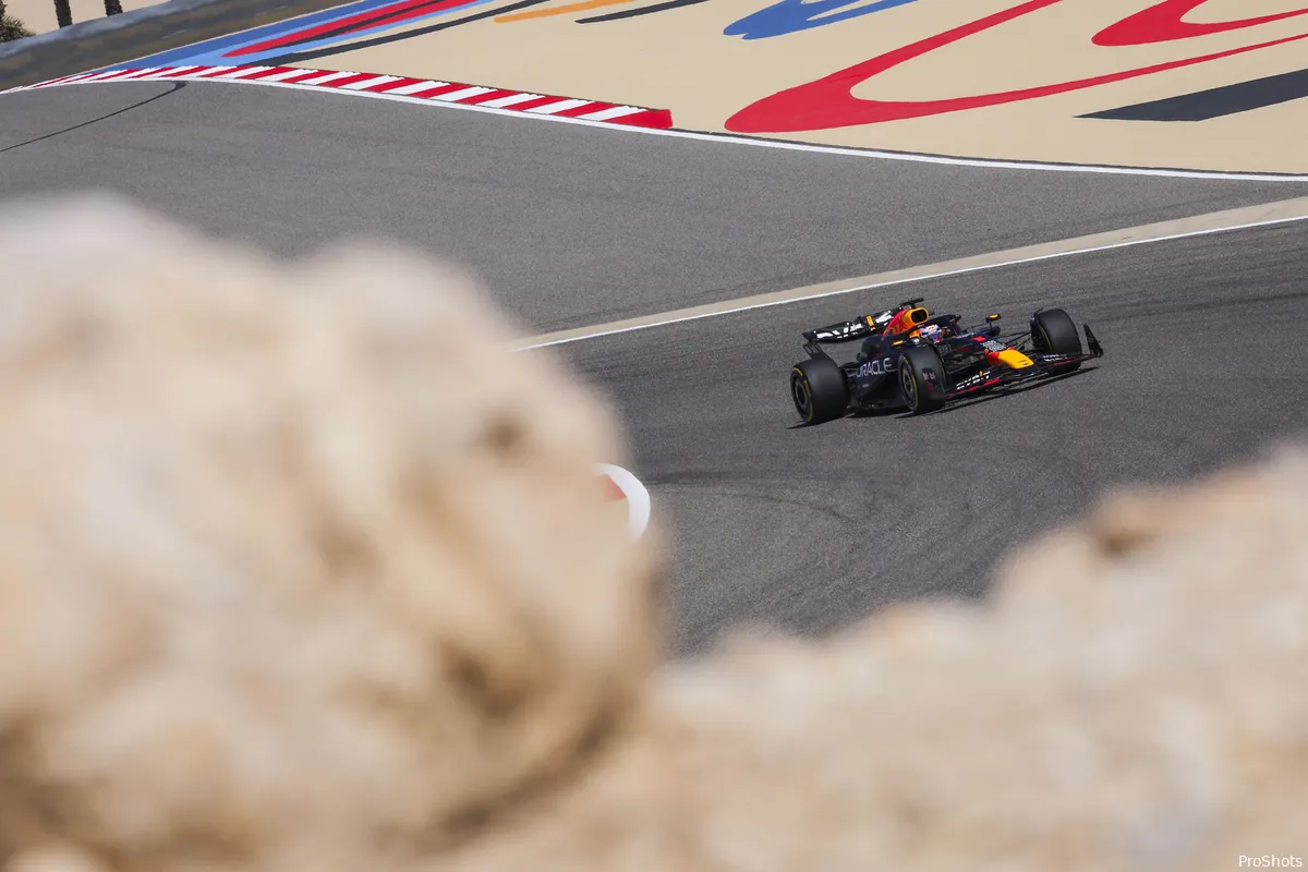bahrein test max verstappen red bull