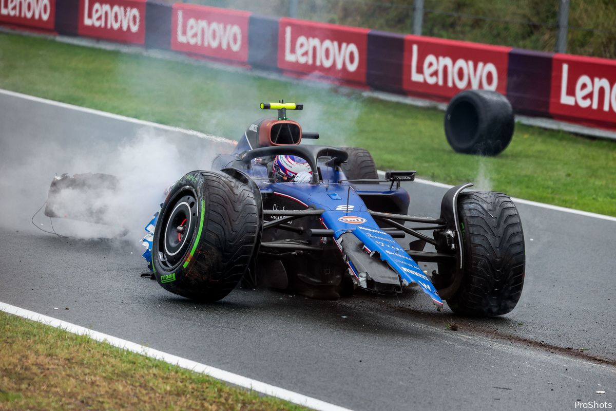 Boordradio's vrijdag en zaterdag GP Nederland | Pérez kwaad op Hamilton maar Sargeant steelt de show: 'Die auto staat in de hens!'