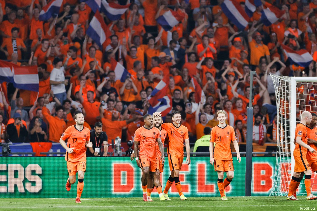 Nederlands elftal treft Kroatië in finaleronde Nations League