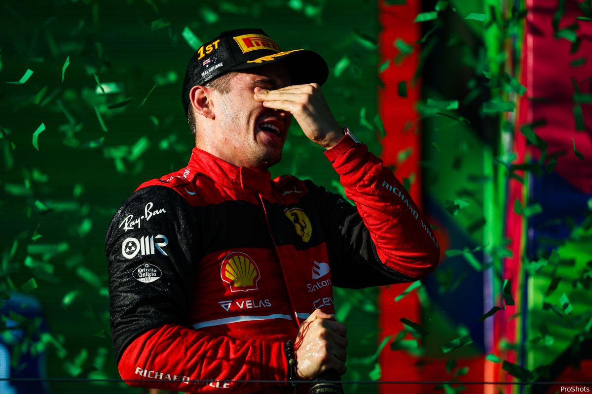 Bookies gaan verder over op Leclerc na Red Bull-blamage in Australië
