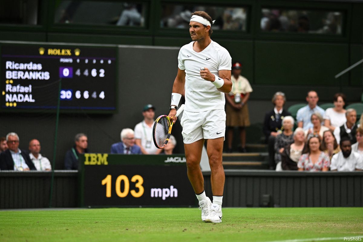 Update Wimbledon dag 6: Van de Zandschulp treft Nadal maandag in achtste finale