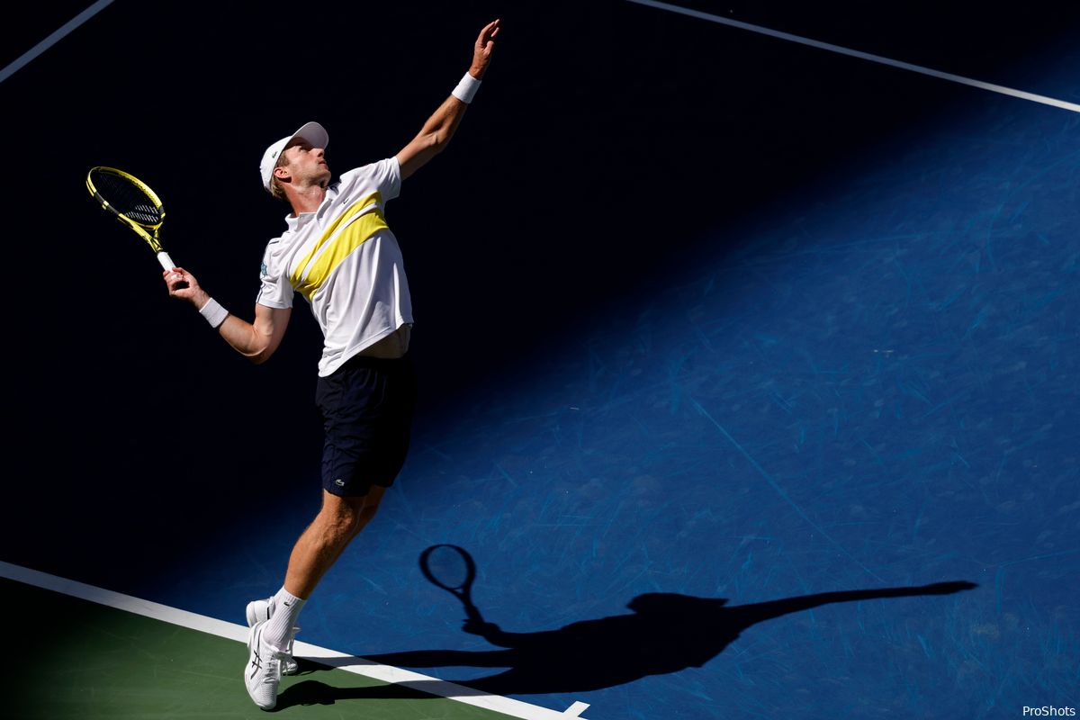 Update | Flinke daling op de wereldranglijst voor Van de Zandschulp na snelle nederlaag US Open