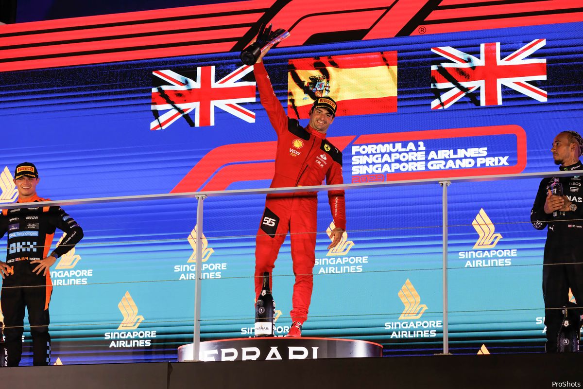 Internationale media zien Sainz 'het ongelooflijke' presteren, Verstappen 'uitmuntend zonder raket'