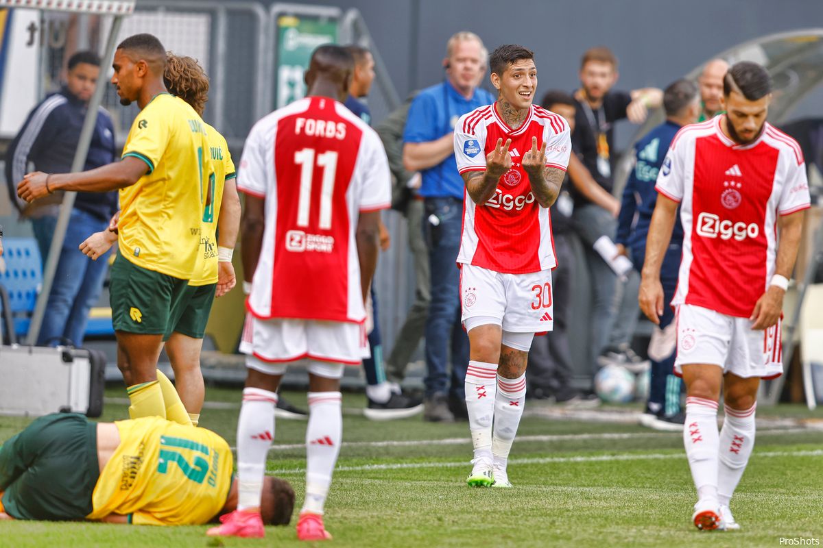 Uitzichtloze situatie voor zomeraanwinst: 'Ik vraag me af of Ajax hem überhaupt nog gaat gebruiken'