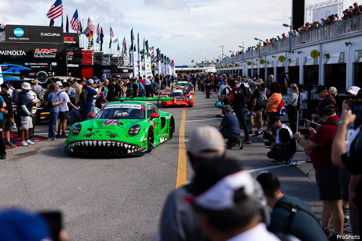 24 uur van Daytona Porsche apetrots