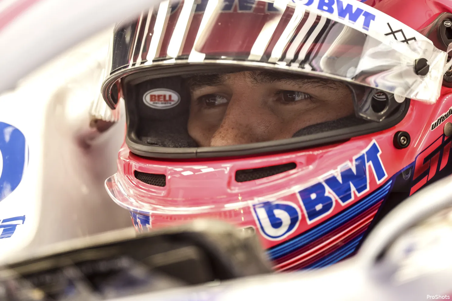 perez racing point testdagen barcelona 2020