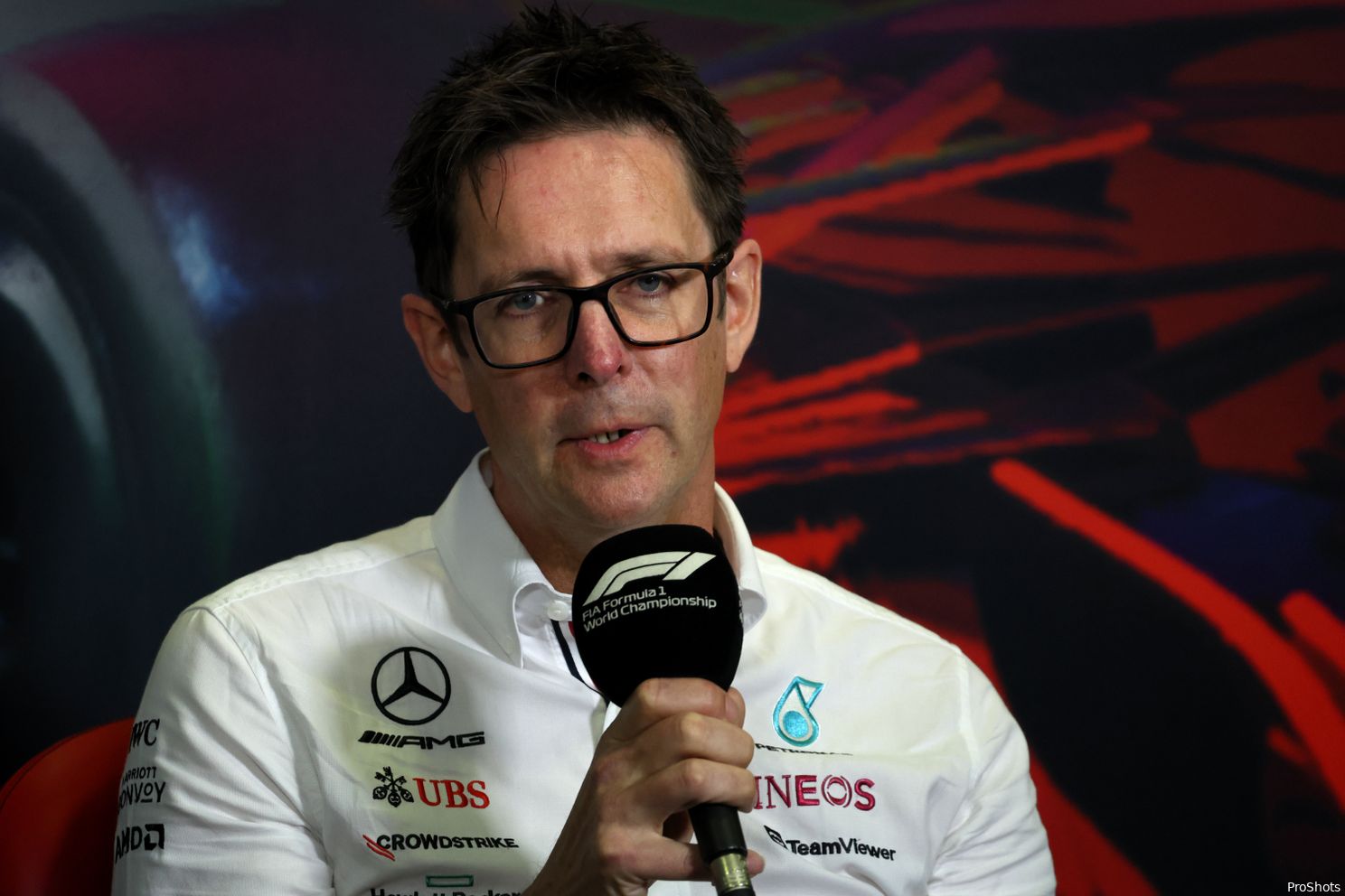 shovlin mercedes gp italie 2022