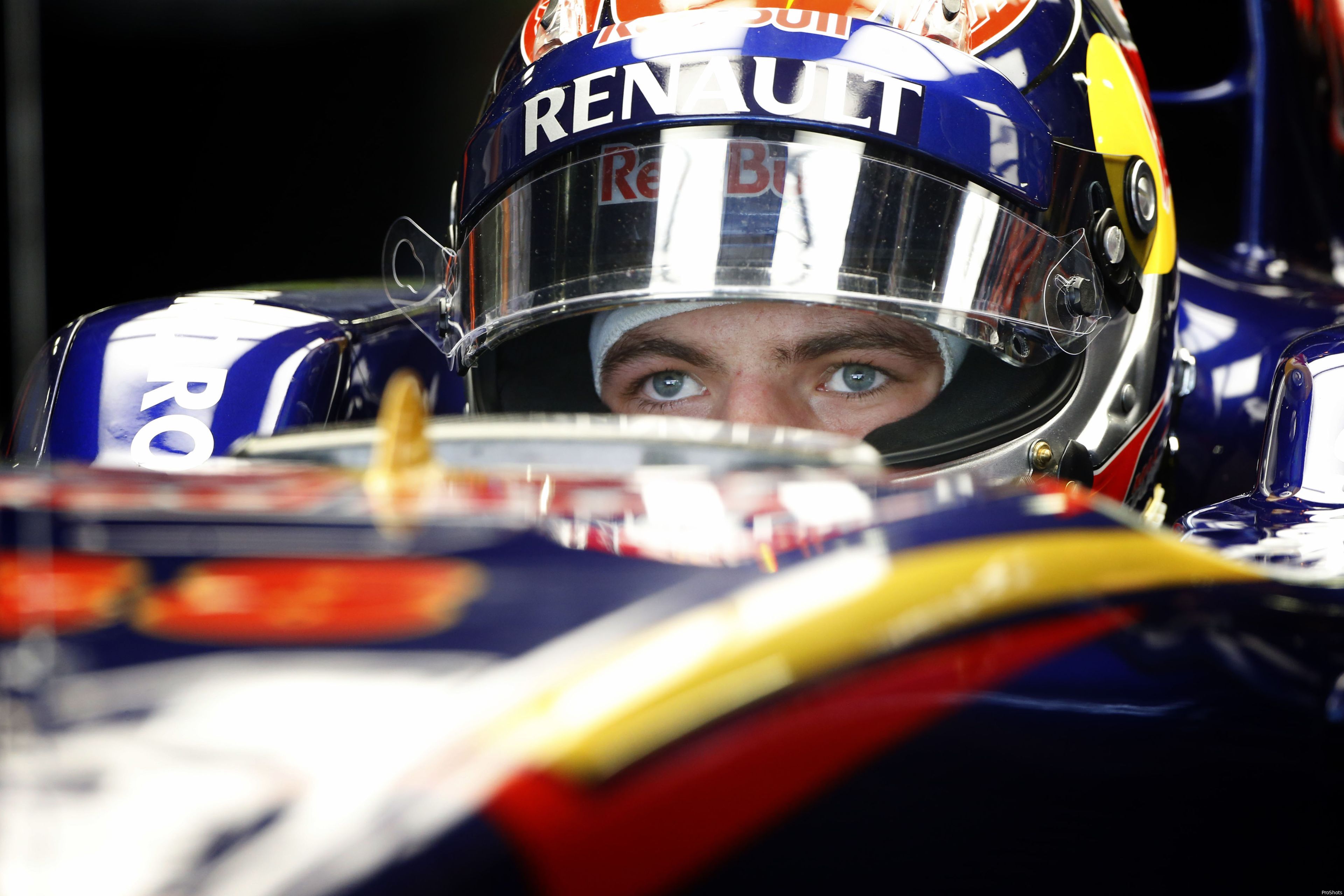 Max Verstappen in de Formula 3