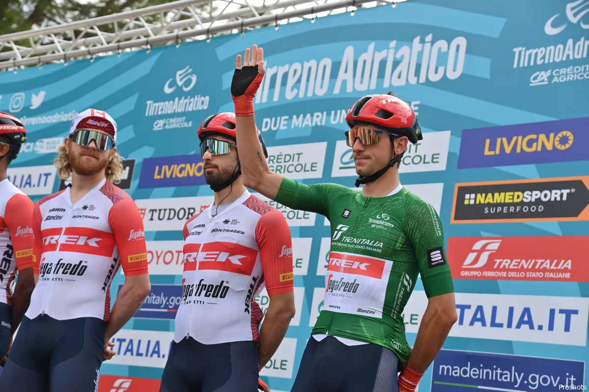 Trek-Segafredo terribly bummed at withdrawal of a 'top five' rider: "Dropping out of the Giro breaks my heart"