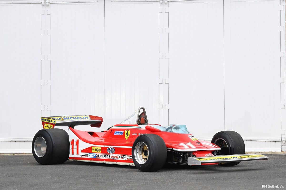 Unieke F1-collectie van Jody Scheckter onder de hamer