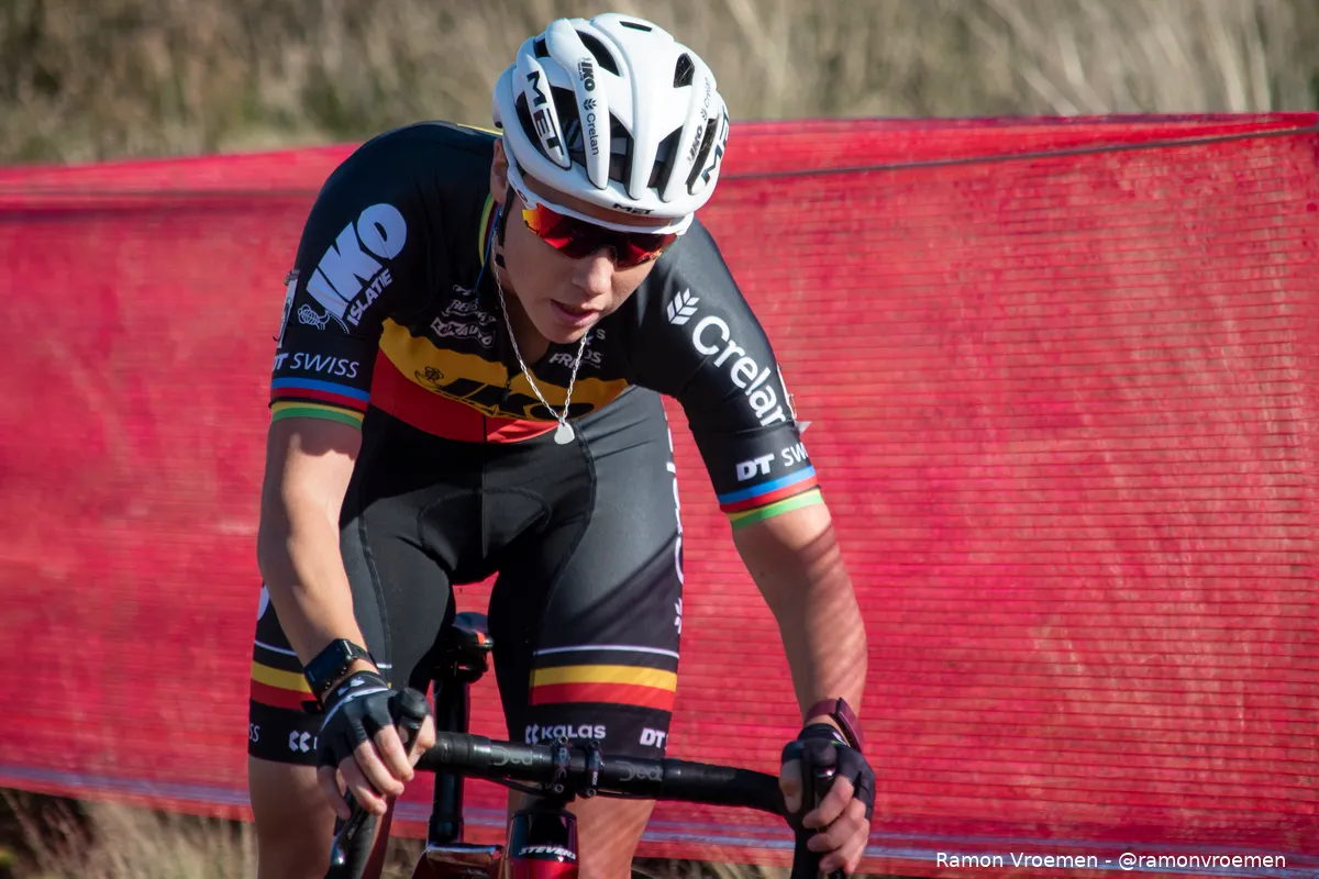 Sanne Cant kroont zich in Lokeren voor de veertiende (!) keer op rij tot Belgisch kampioene veldrijden