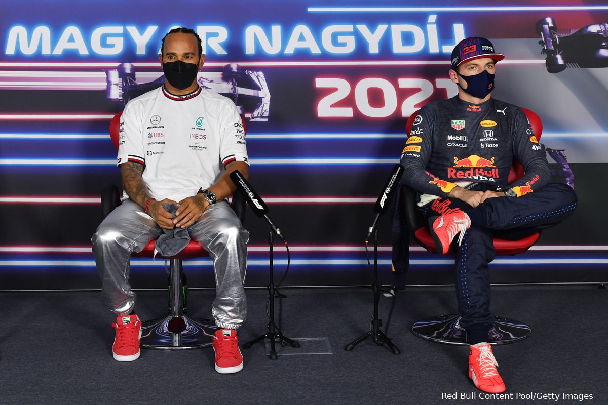 Titelgevecht Verstappen en Hamilton verdeelt collega's op F1-grid
