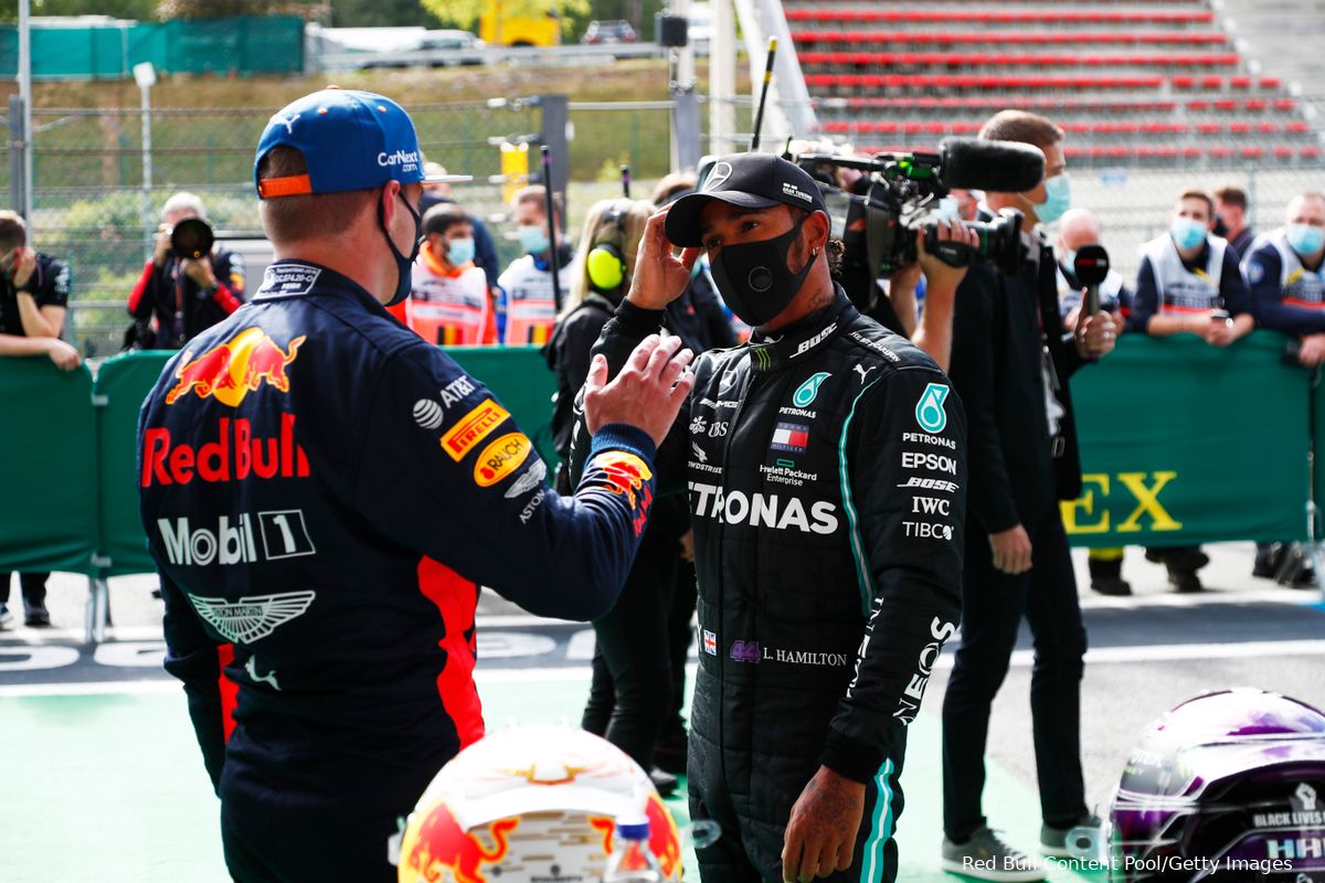 Verstappen en Hamilton voorspellen titelkansen: 'Dat wordt fifty-fifty'
