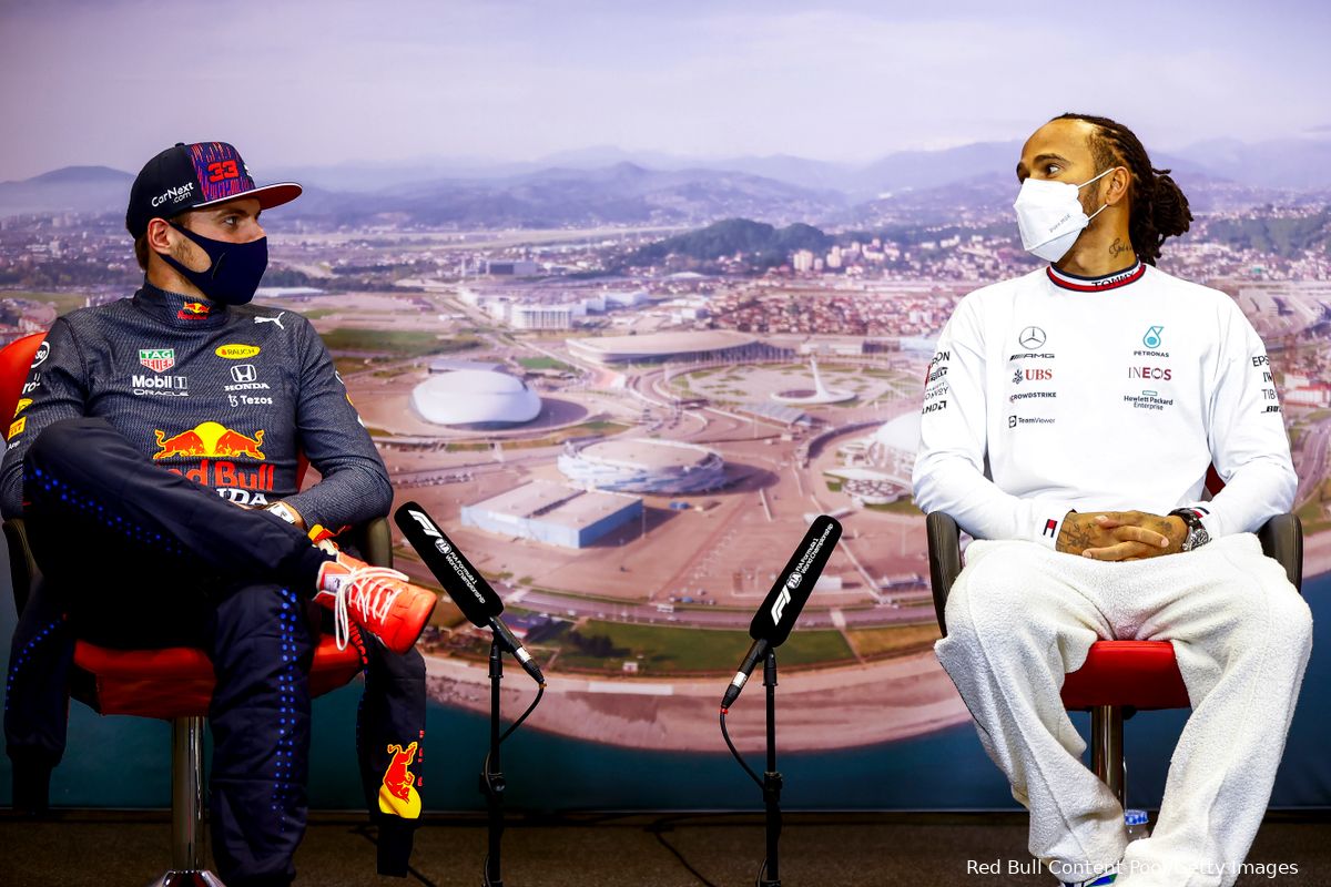 Update | Verstappen reageert op woorden Glock: 'Had Hamilton denk ik geen klap verkocht'
