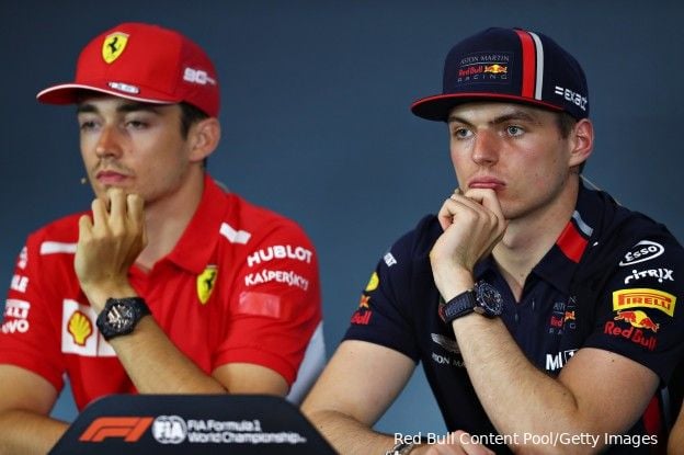 Medland over Leclerc tegen Verstappen: 'Komt erop aan wie het beste van zijn plek komt'