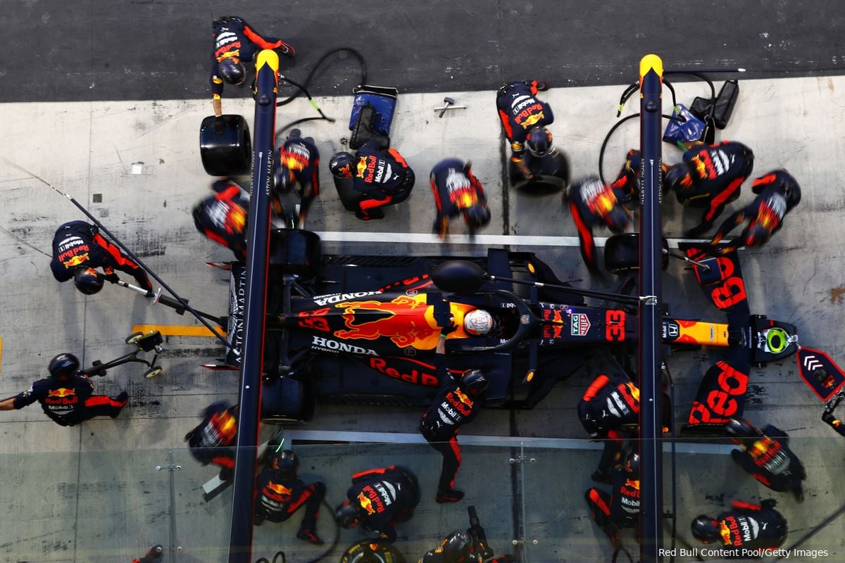 FIA vertraagt pitstops na vraagtekens bij snelheid Red Bull