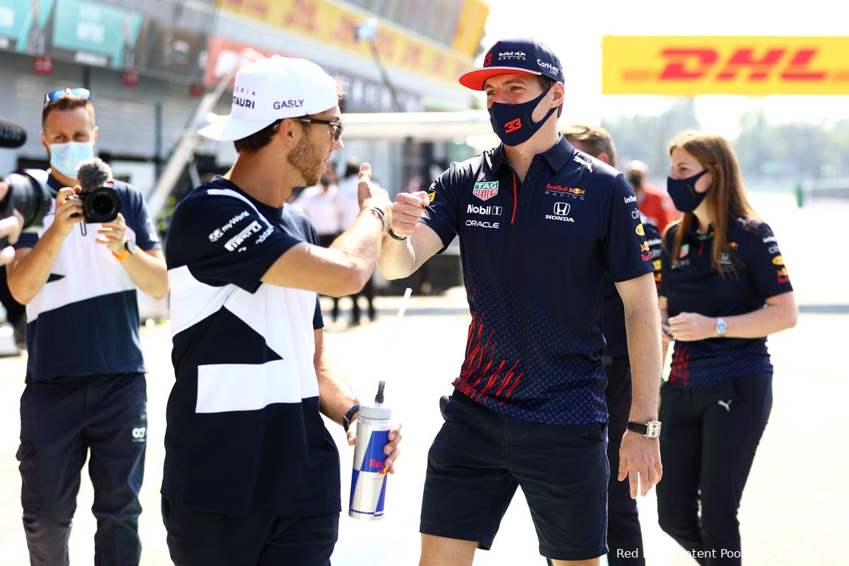 Gasly ervaart nadeel ten gevolge van voorzichtigheid rondom Red Bull-coureurs