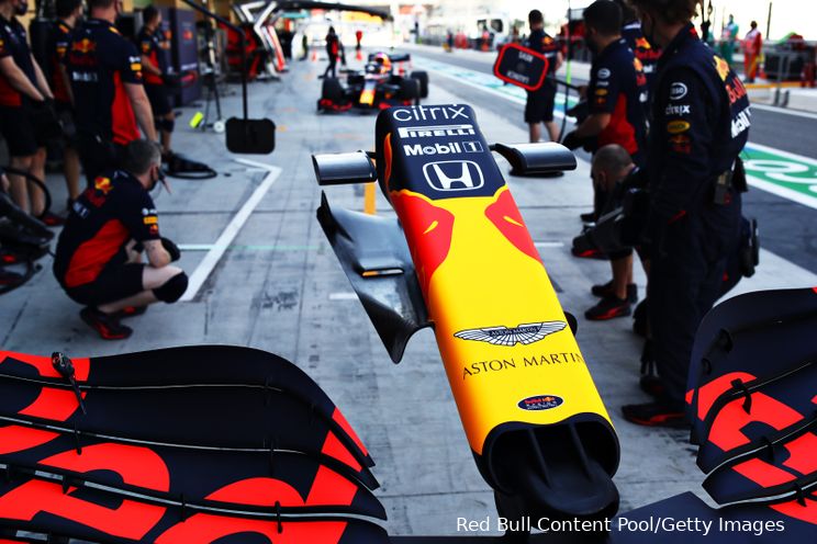 F1 Techniek Rusland | Red Bull experimenteert met verschillende voorvleugels