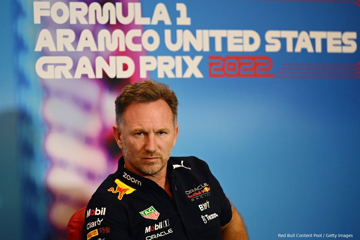 Horner erkent fout van Red Bull: 'Het was oneerlijk van ons'