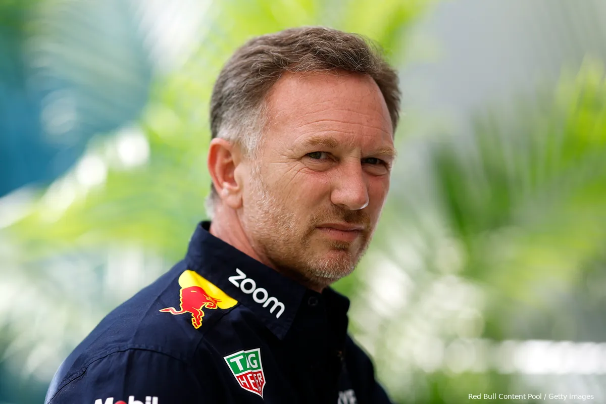 Horner zag Verstappen excelleren in de regen: 'In elke conditie was hij fantastisch'