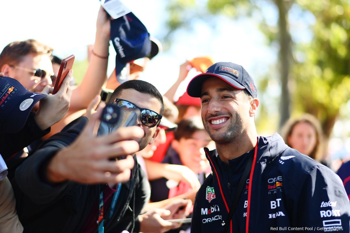 Daniel Ricciardo openhartig: 'Ik gedroeg mij destijds als een dwaas'