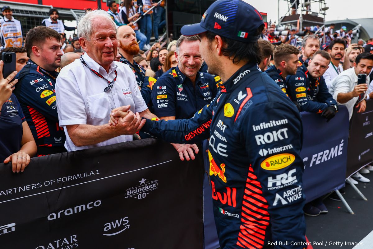 Marko raadpleegt ‘dubbele agenda’, toekomst Perez bij Red Bull onzekerder