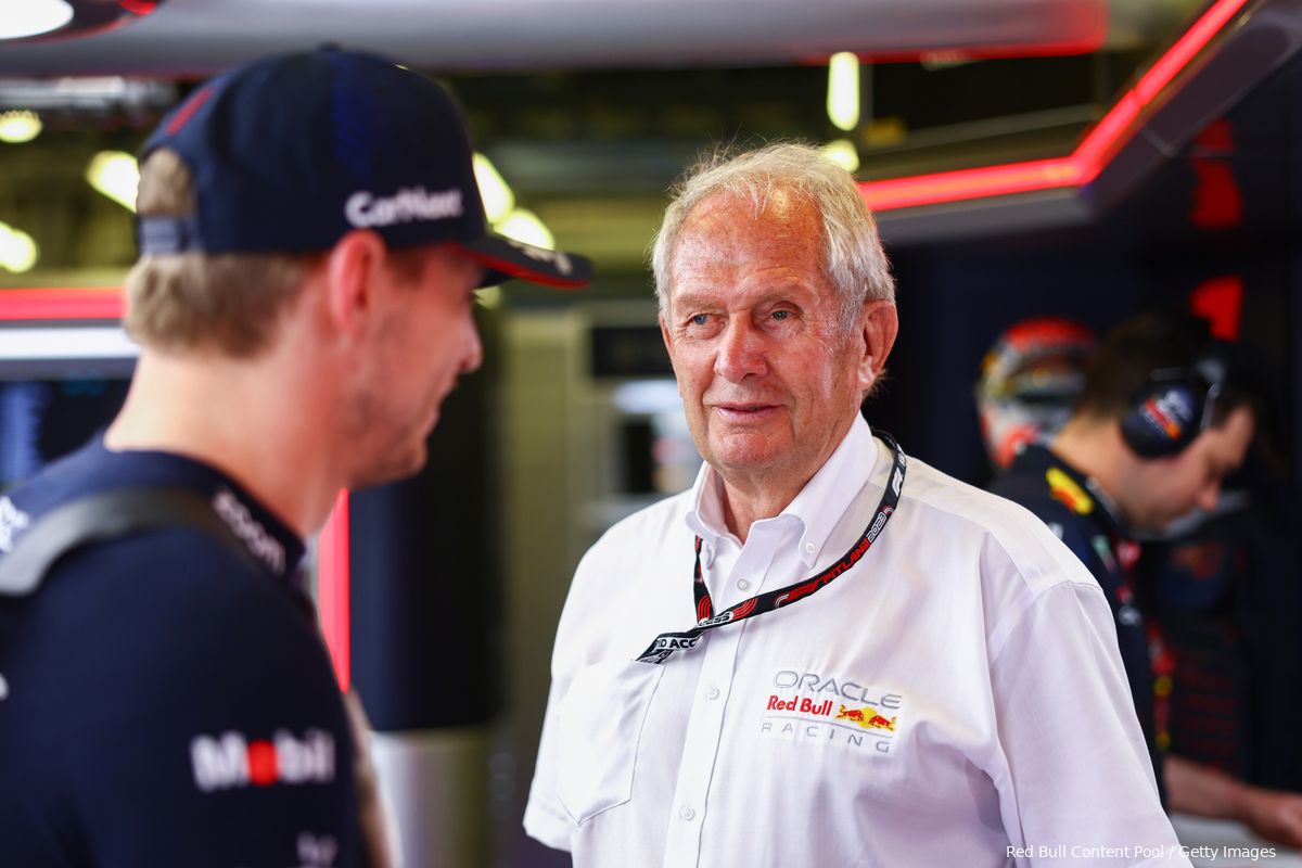 'Helmut Marko zit achter clausule in Red Bull-contract Max Verstappen'